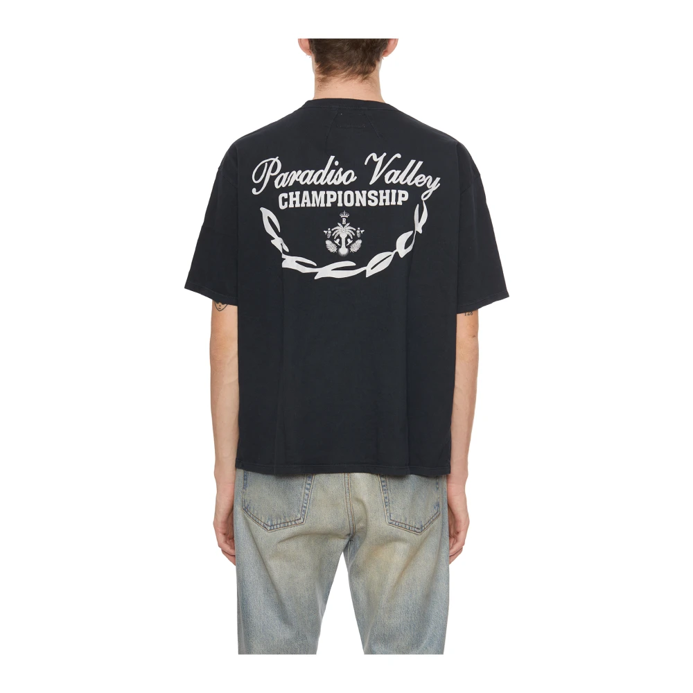 Rhude Rallye T-Shirt Black Heren