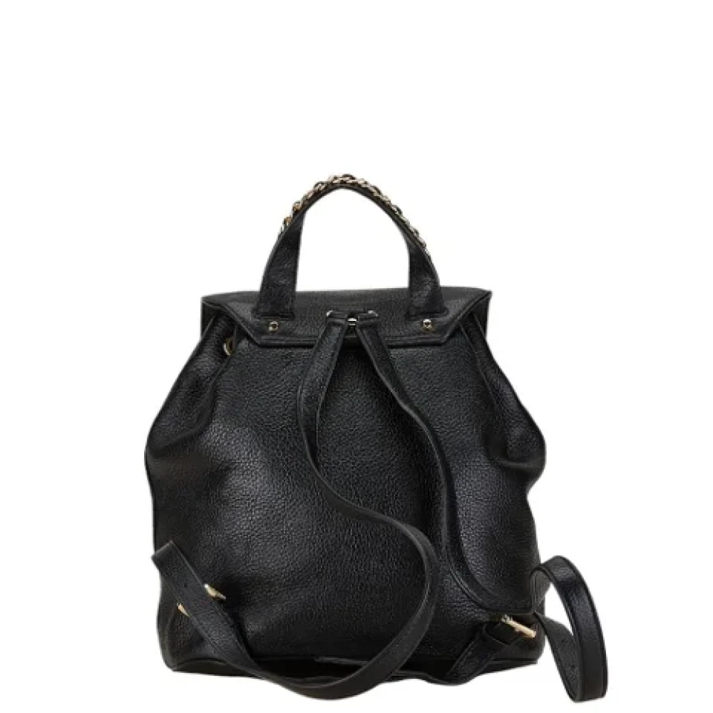 Michael Kors Pre-owned Leather backpacks Black Dames