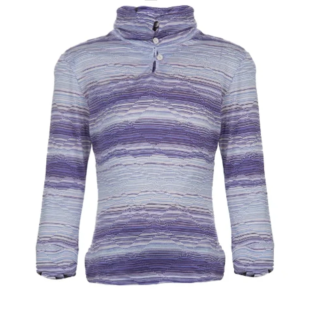Missoni Pre-owned Fabric tops Purple Dames