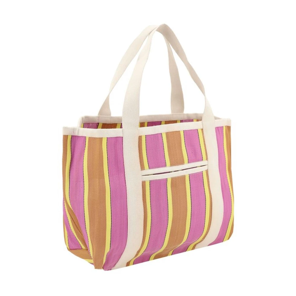 Isabel marant Gestreepte Monogram Schoudertas Multicolor Dames