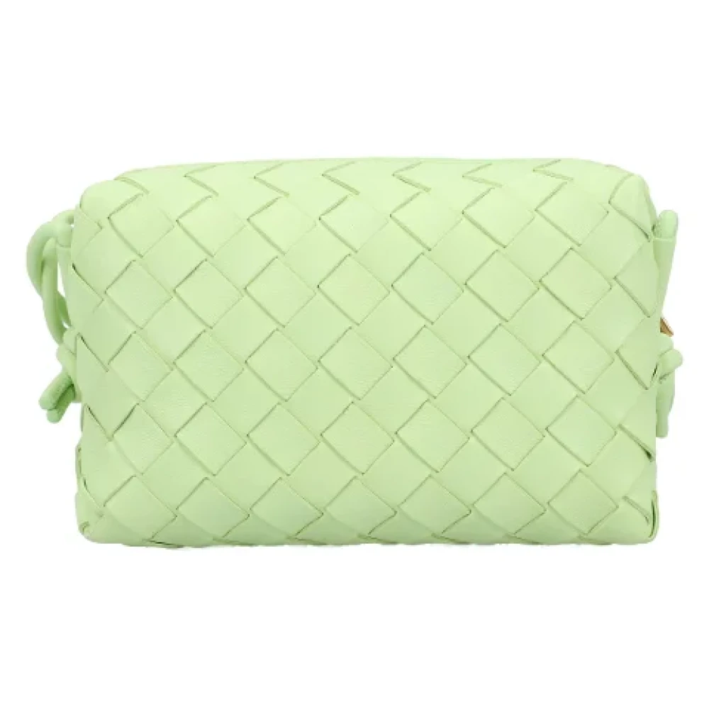 Bottega Veneta Leather shoulder-bags Green Dames