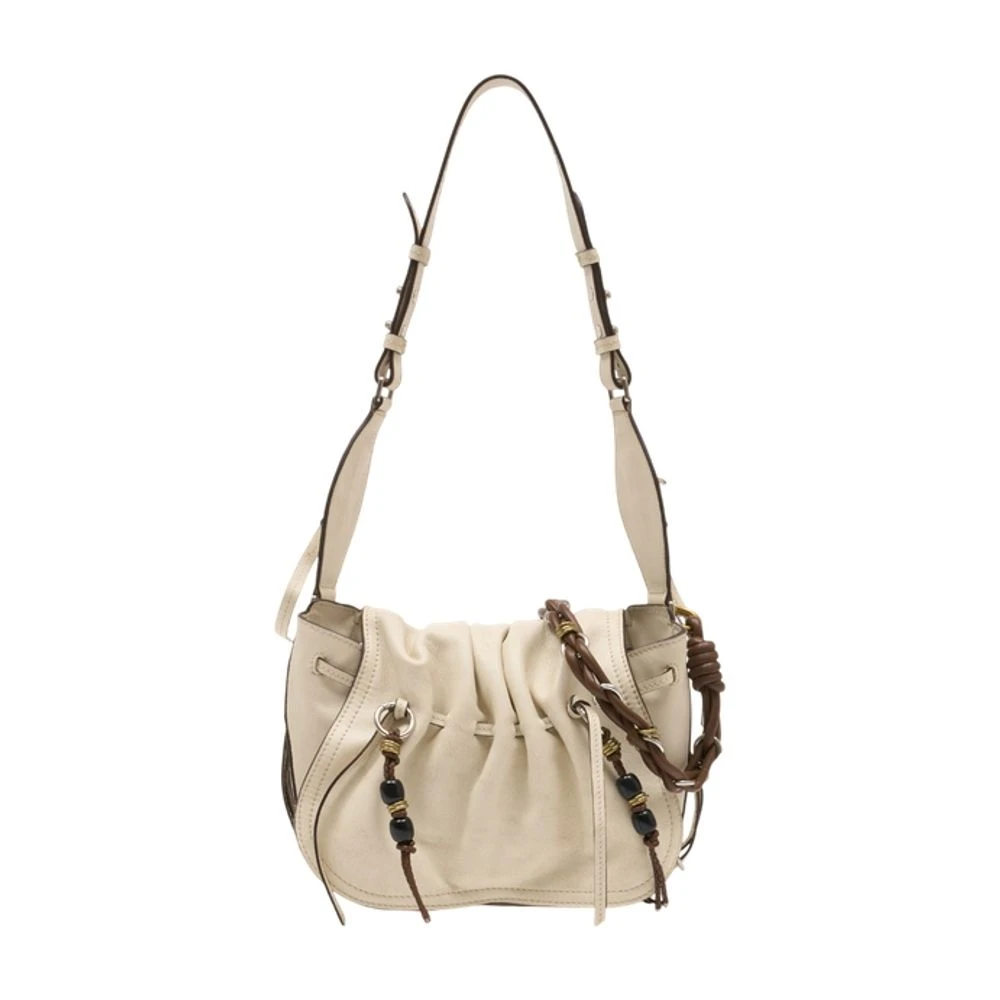 Isabel Marant Women's White Bolton Hobo Shoulder Bag