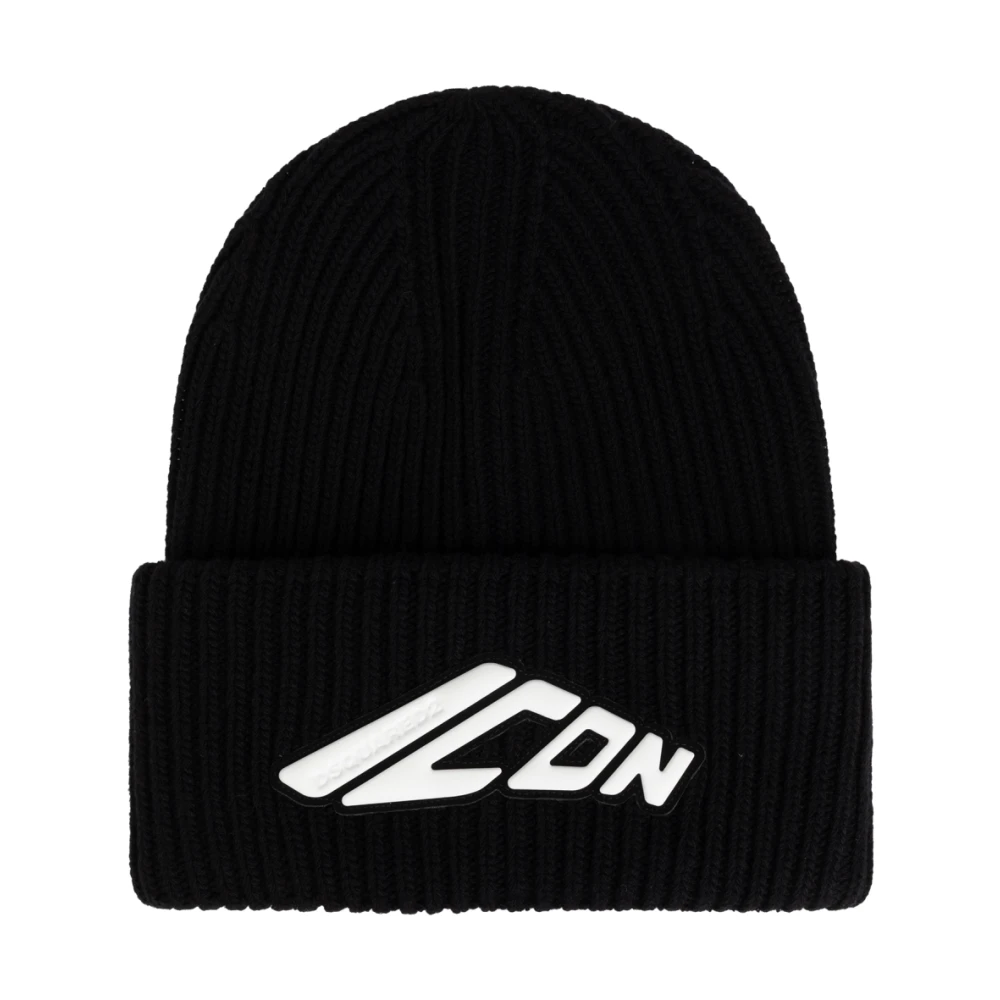 Dsquared2 Uomo Nero Cappello Con Logo