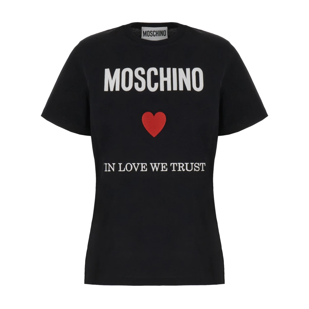 Moschino T-Shirts Black Dames