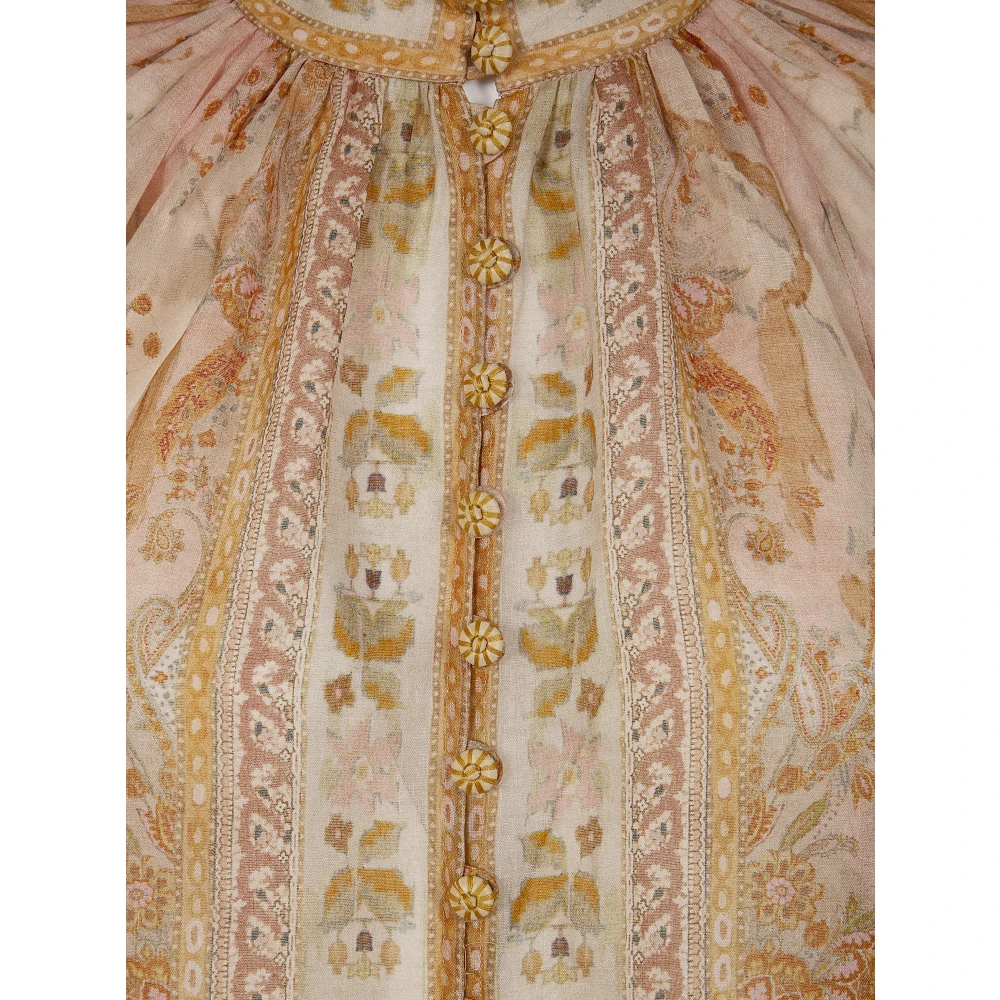 Zimmermann Flowy Acacia Blouse Multicolor Dames