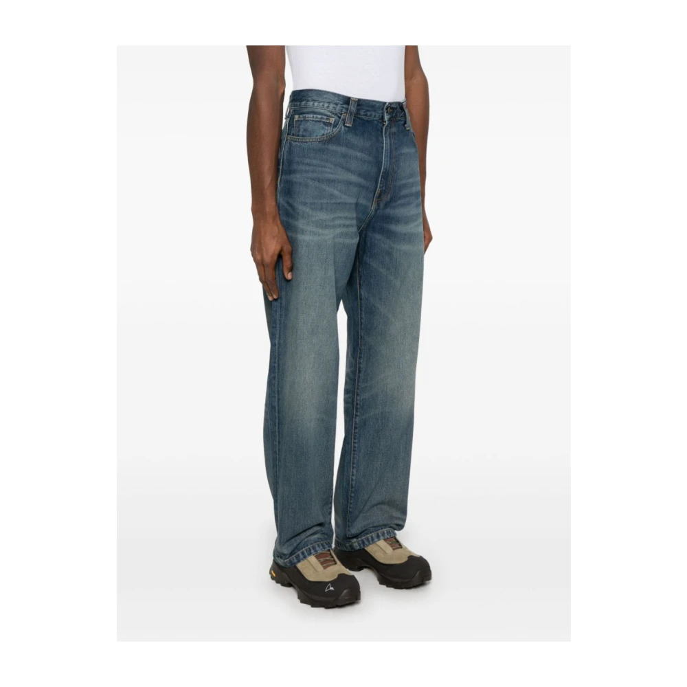 Carhartt WIP Stijlvolle Landon Pant voor Mannen Blue Heren