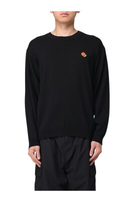 pull-en-coton-avec-logo-fleur