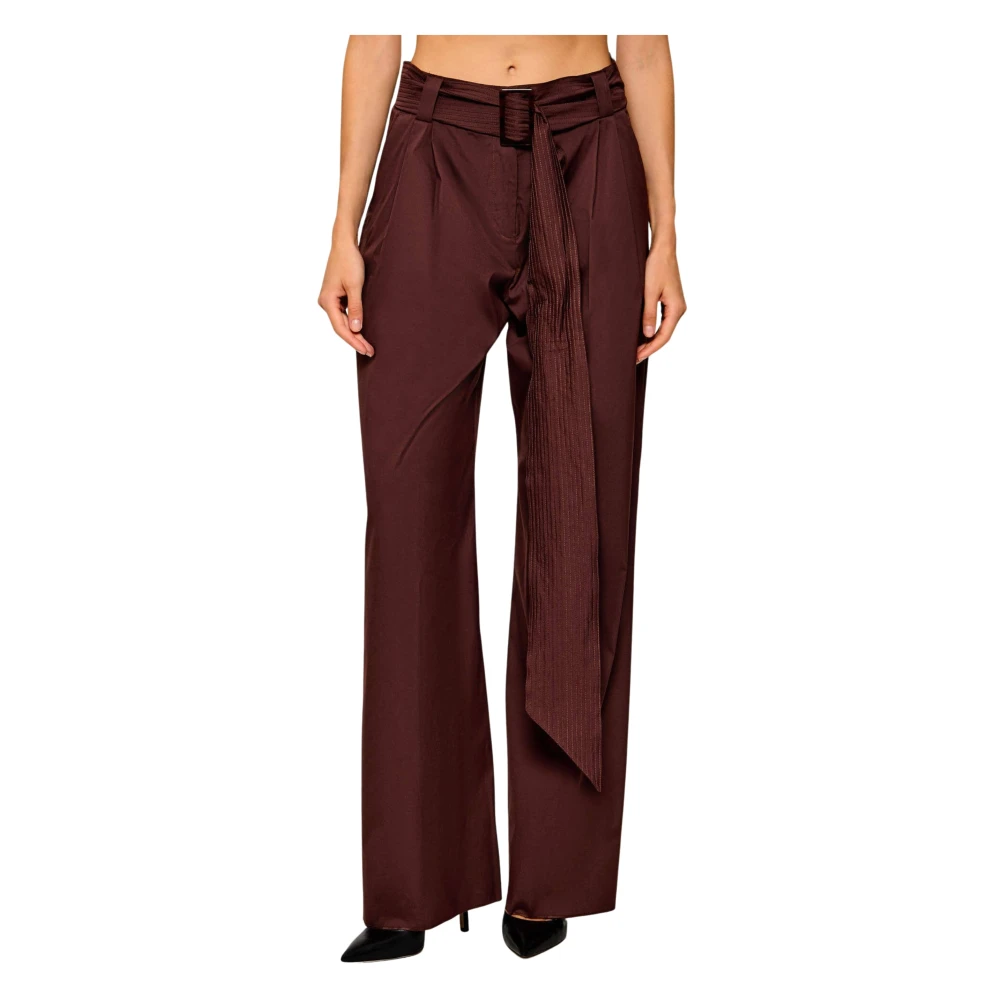 Marella Donna Marrone Pantaloni, Xs, New,