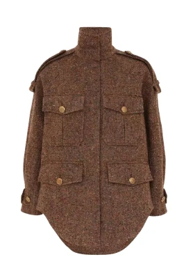 Illustration Tweed Jacket