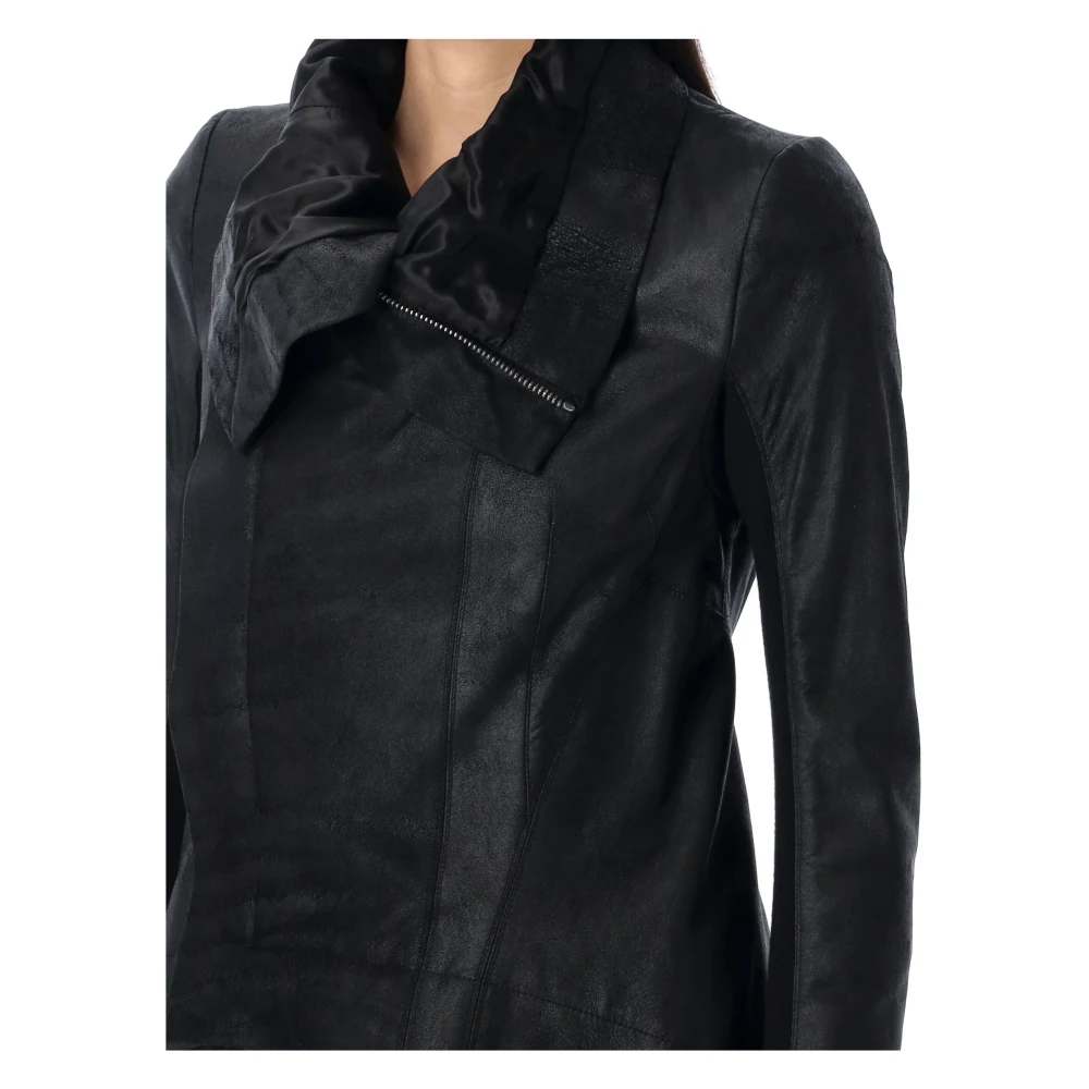Rick Owens Naska Biker Jacket Black Dames