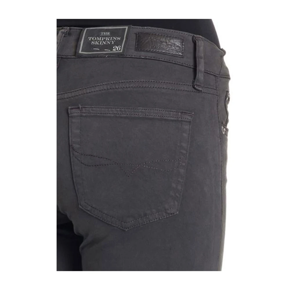 Polo Ralph Lauren 006 DNM Stijlvolle Denim Jeans Gray Dames