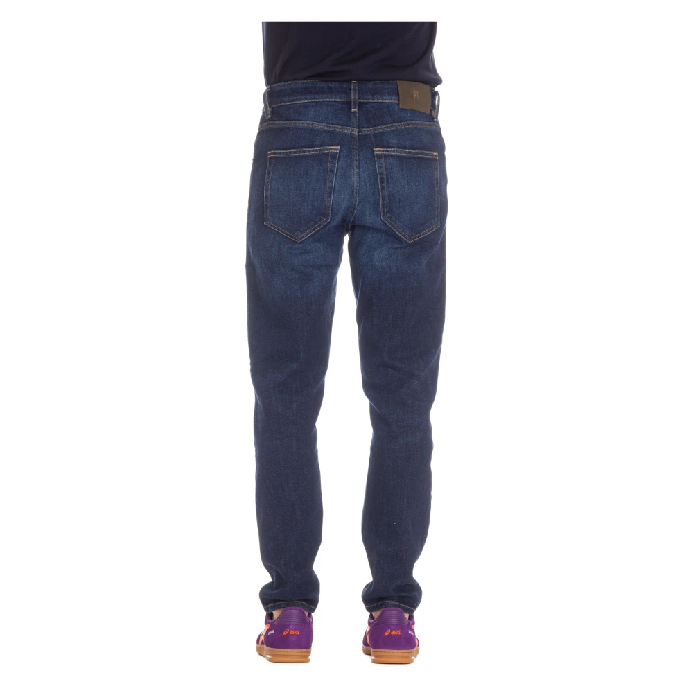 PT Torino Donkere Regular Denim Jeans Blue Heren