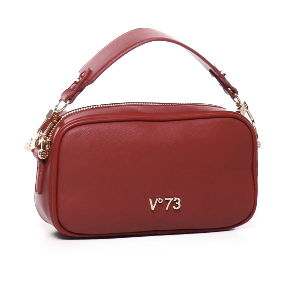 V73 Ruby Ecoleather Schoudertas met Rits Red Dames