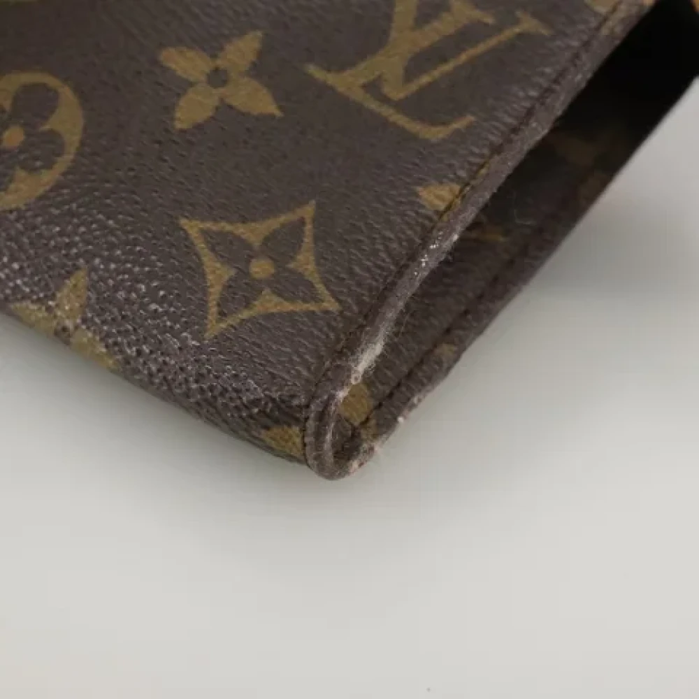 Louis Vuitton Vintage Pre-owned Canvas pouches Brown Dames