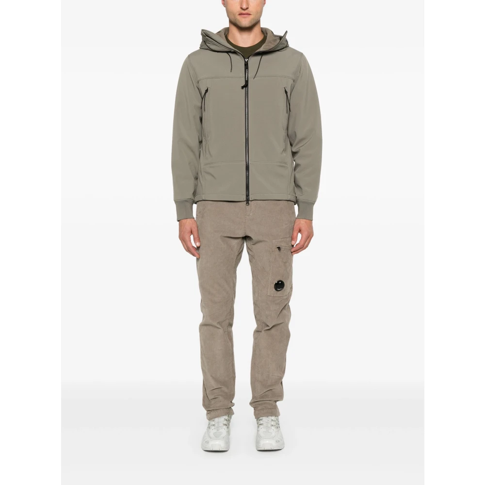 C.P. Company Bruine Cargo Elastische Taille Broek Brown Heren