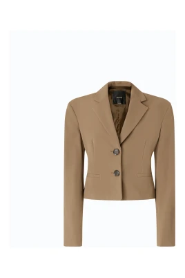 Figurnära Cropped Blazer