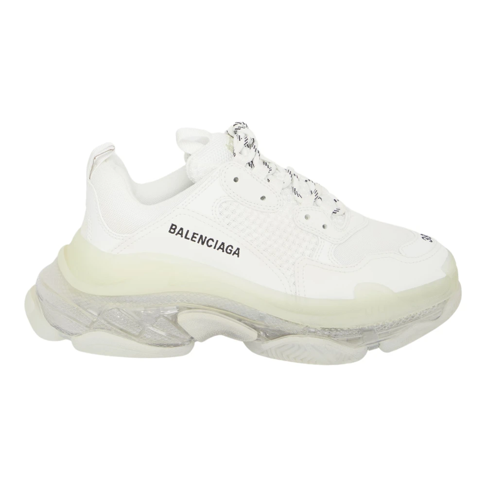 Balenciaga Triple S Sneaker Clear Sole Wit White Dames