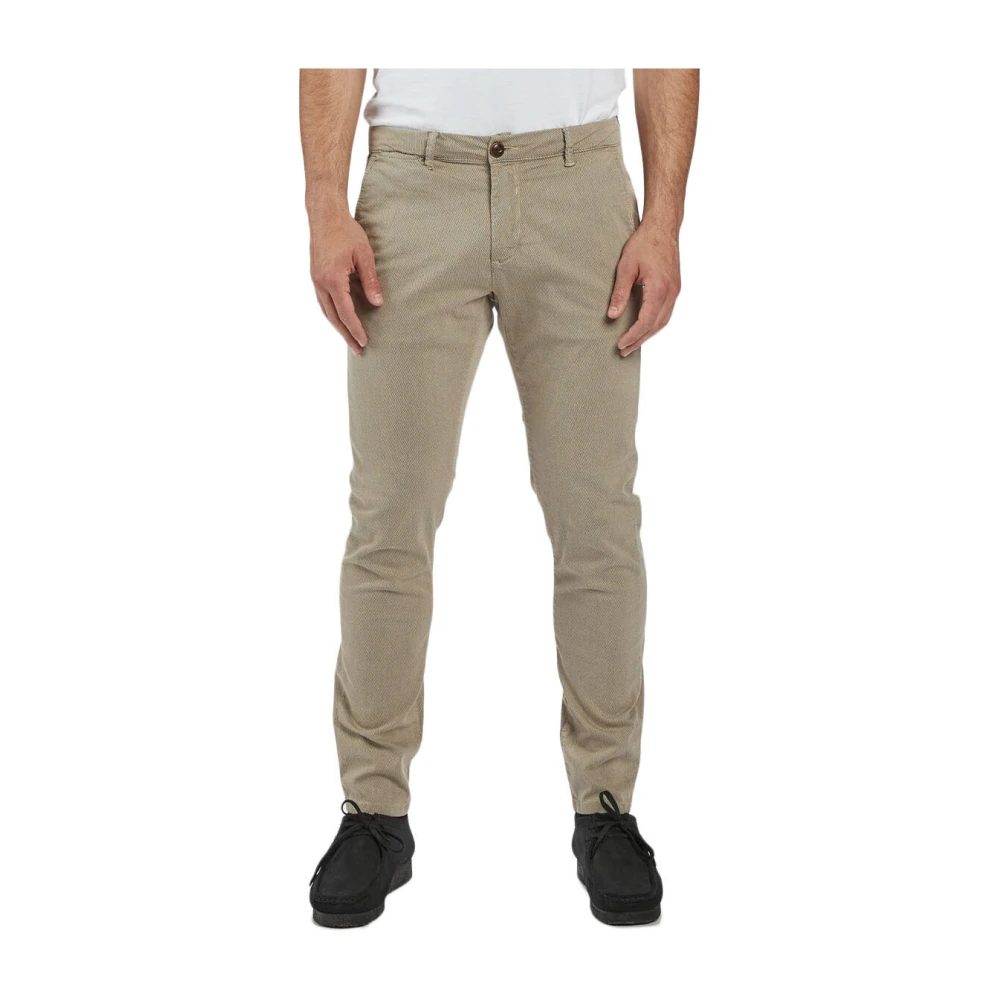 Gabba Chino Broek Paul D Beige Heren