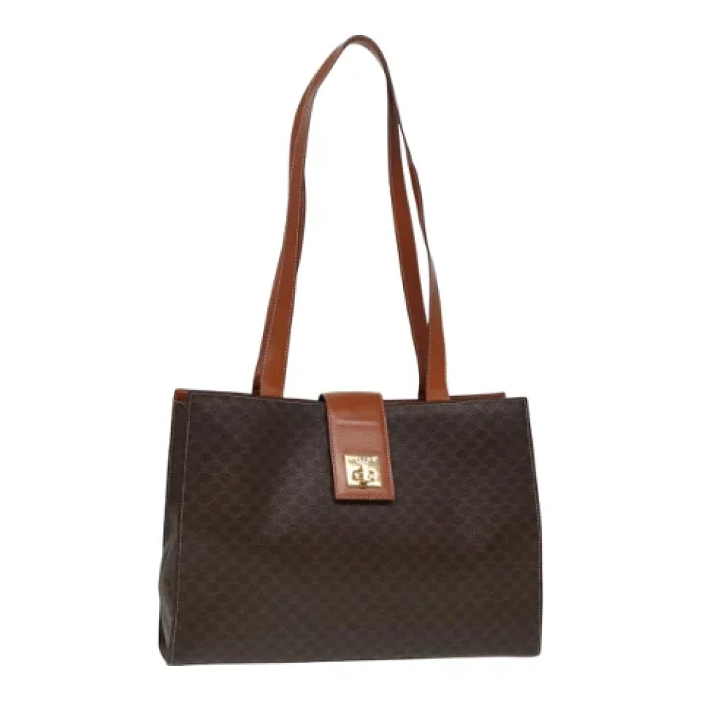 Celine Vintage Pre-owned Canvas totes Brown Dames