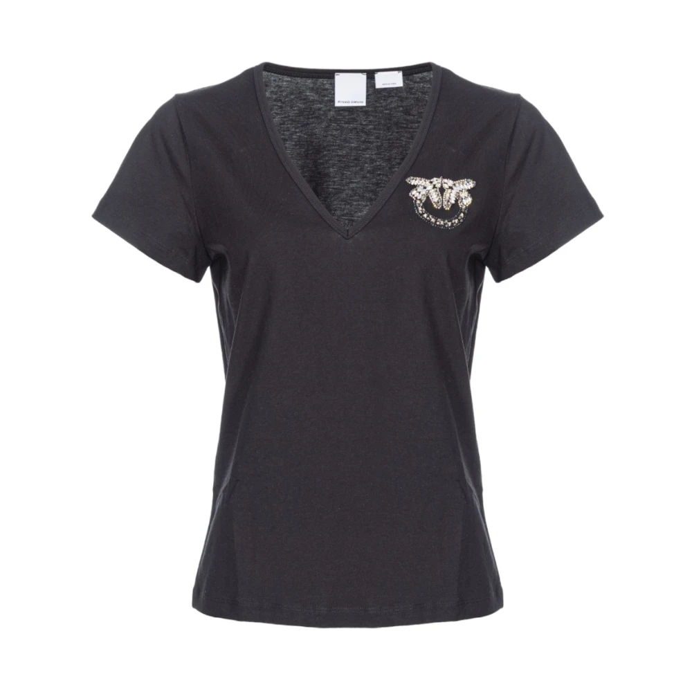 Pinko Casual T-shirt Black Dames