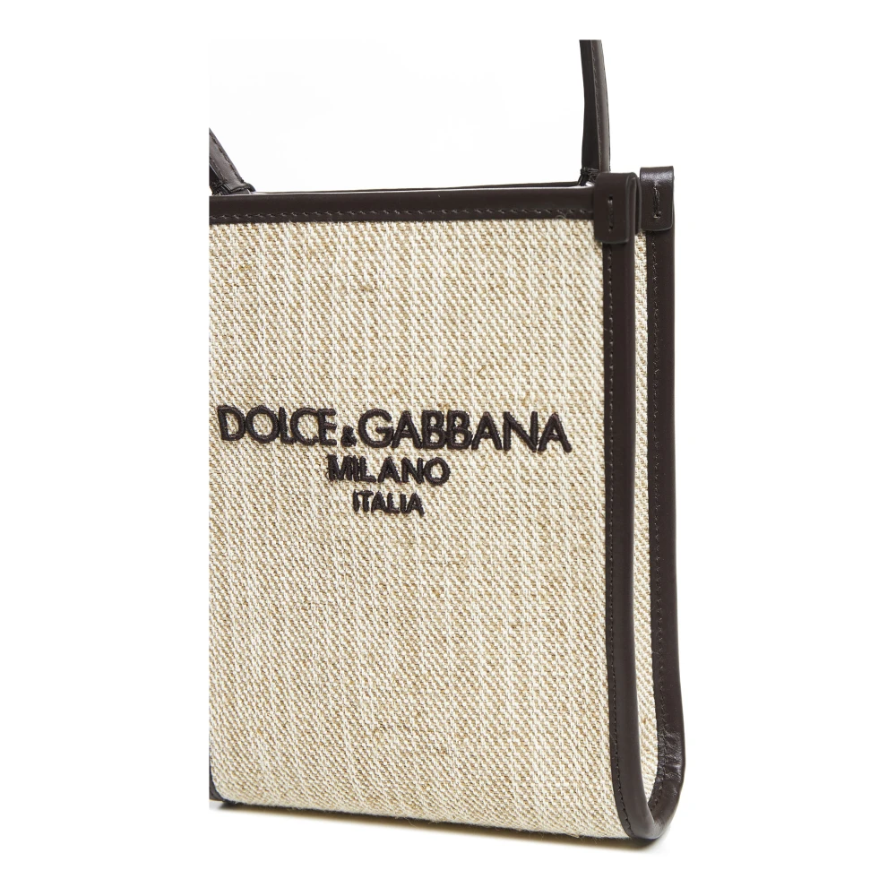 Dolce & Gabbana Stijlvolle Tassen Collectie Beige Heren