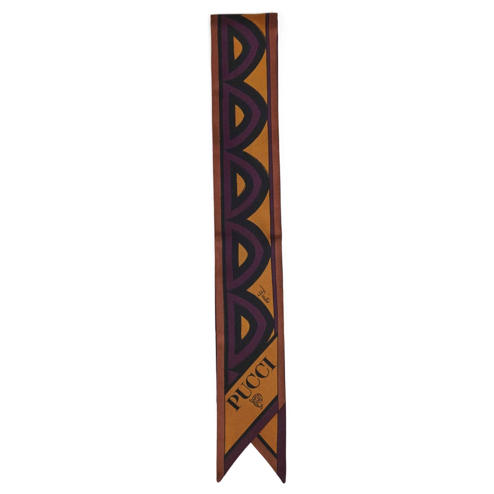 Pucci Donna Multicolor - Foulard In Seta - Accessories - E - One Size