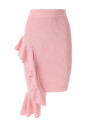 pink-high-waisted-ruffle-skirt