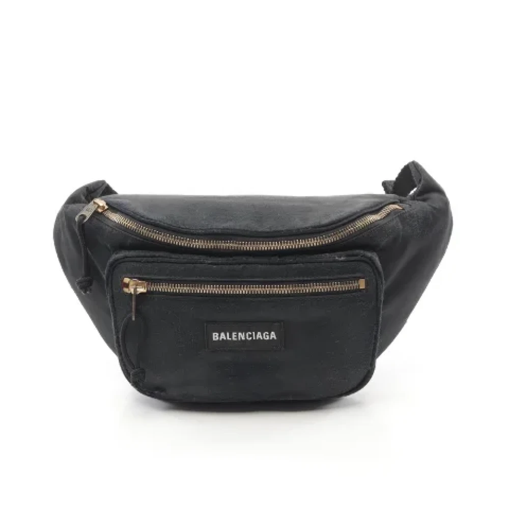 Balenciaga Vintage Pre-owned Fabric balenciaga-bags Black Dames