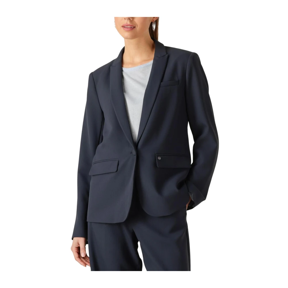 Mos Mosh Damen Phoebe Miley Blazer Taillierter Blazer Mit Ein-Knopf-Verschluss Und Schmalem Revers - Bild 6