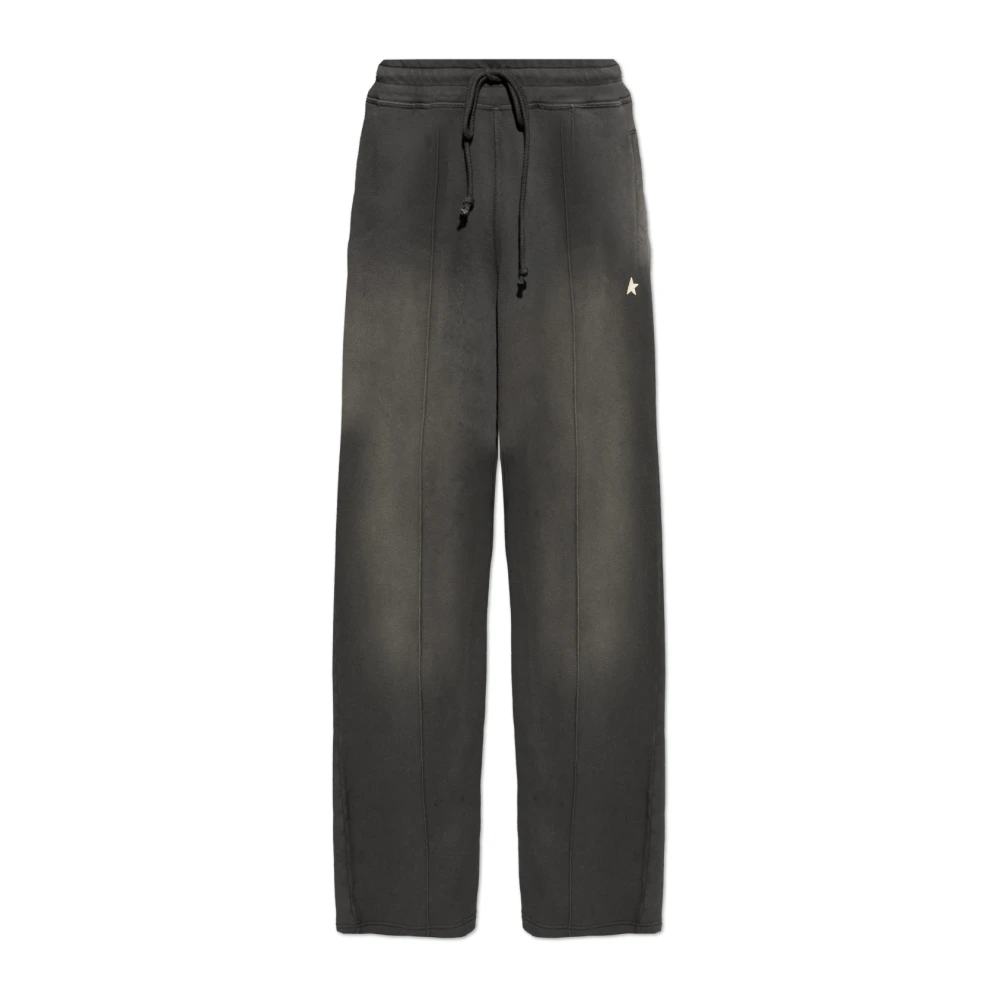 Golden Goose Herren Grau Weitgeschnittene Sweatpants