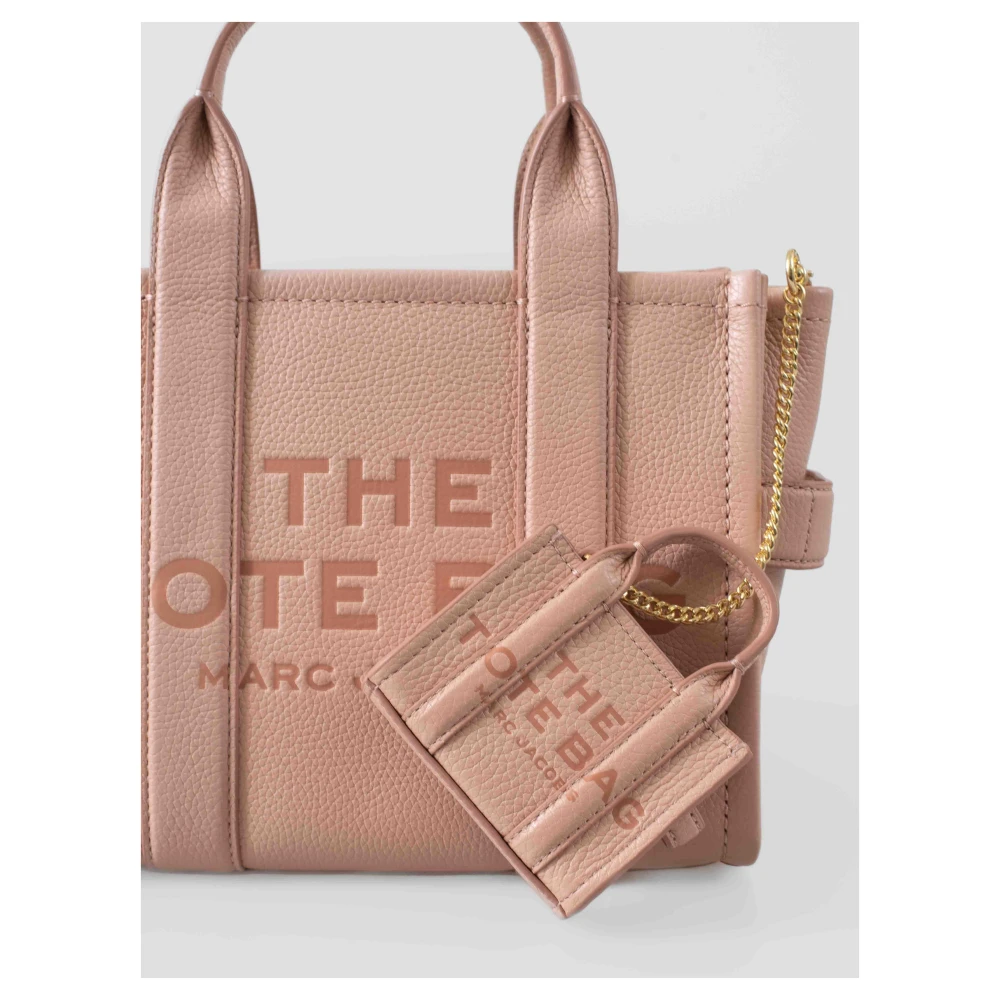 Marc Jacobs Stijlvolle Tote Bag Charm Brown Dames