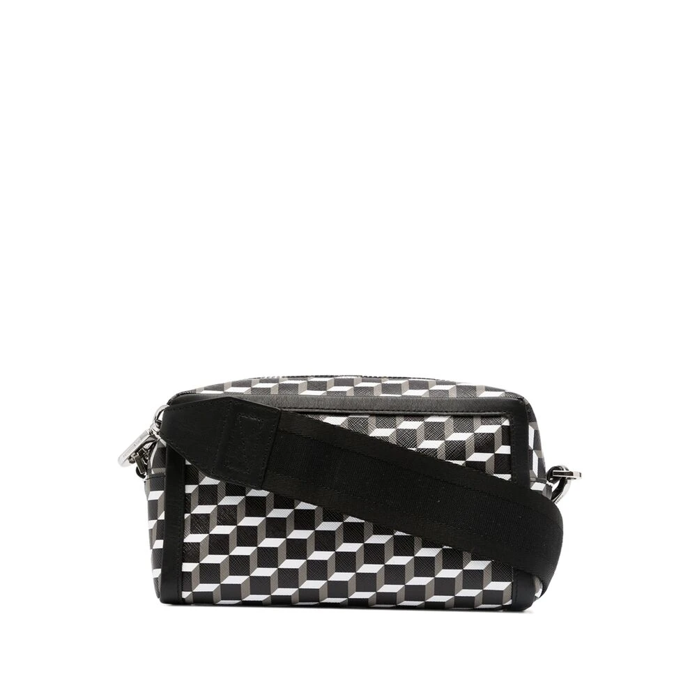 Pierre Hardy Schoudertas met Geometrisch Patroon Black Dames
