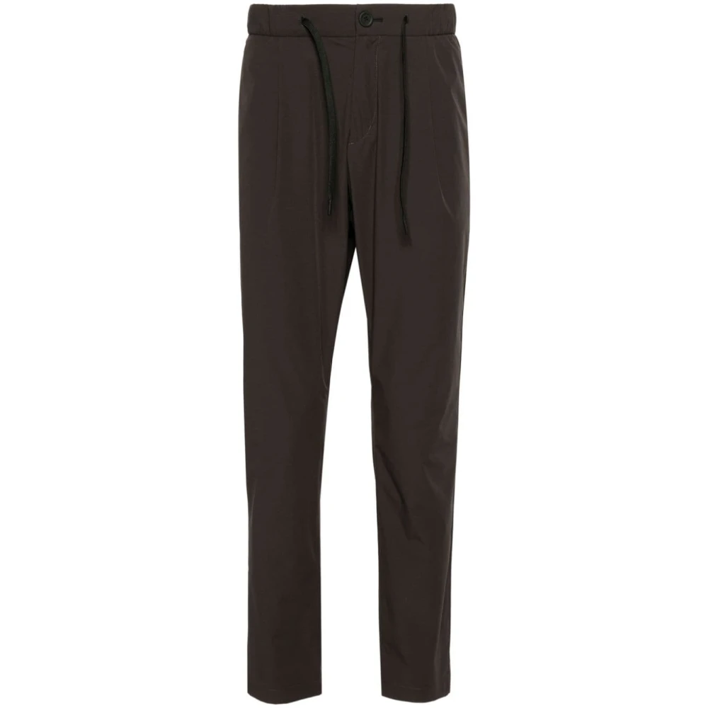 Herno Cropped Trousers Black Heren