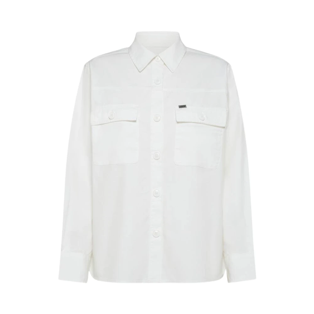 Sun68 Witte Shirt voor Mannen White Dames