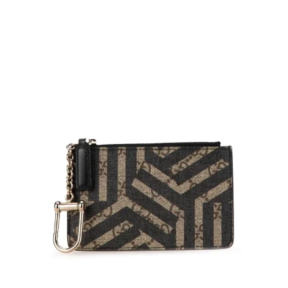 Gucci Vintage Pre-owned Canvas wallets Green Dames