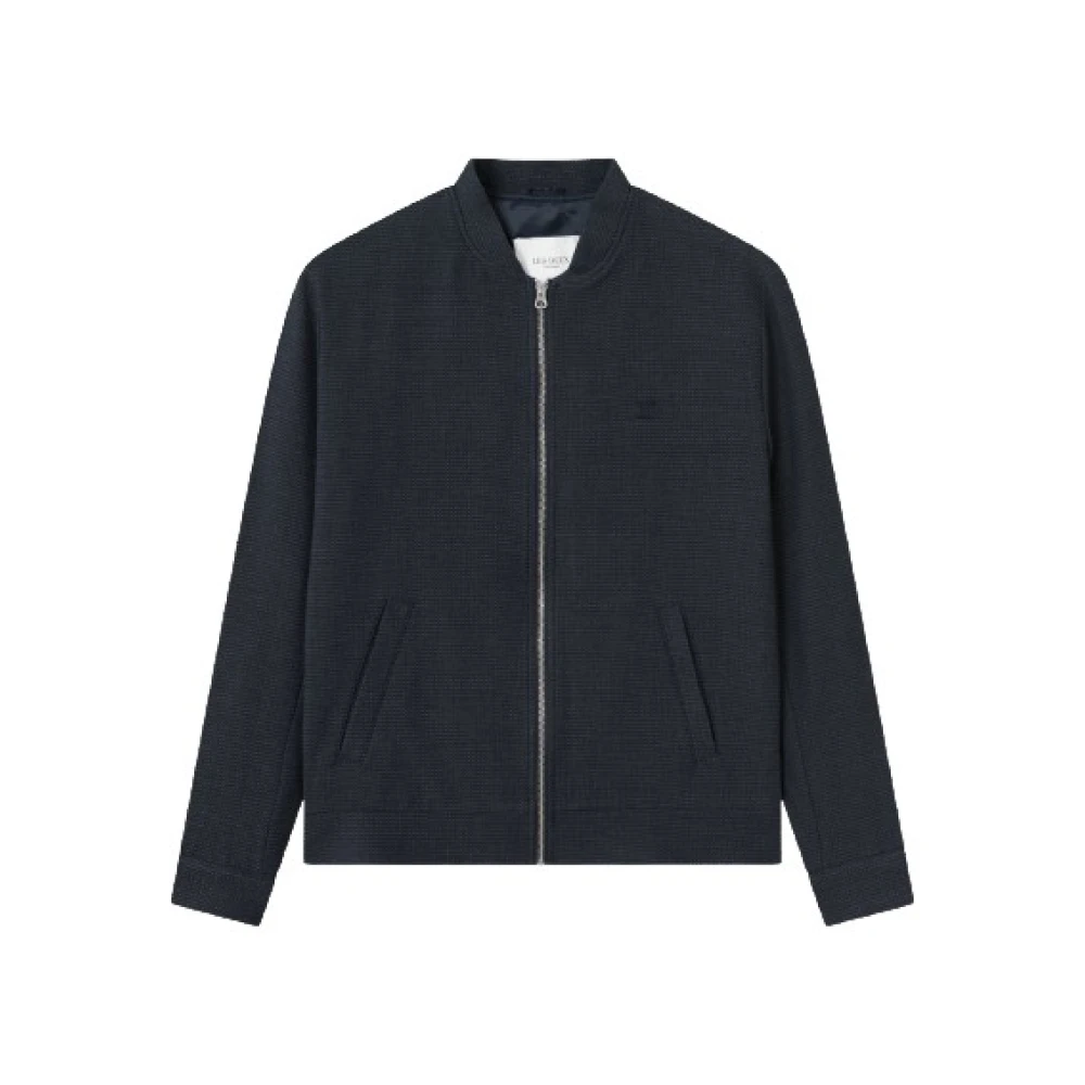 Les Deux Men's Blue Como Structure Bomber Jacket - Bomber Jackets - M - Jackets