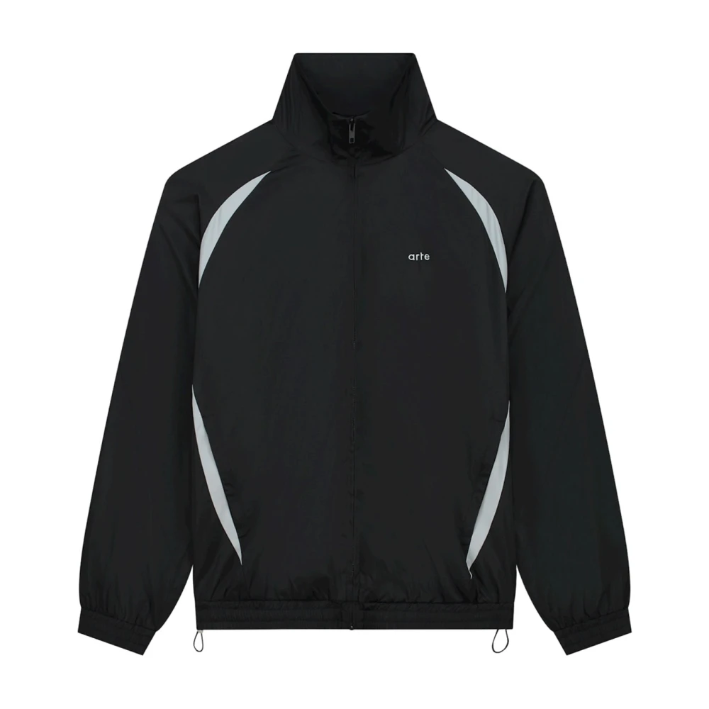 Arte Antwerp Two-tone Tracksuit Jacket Black Heren