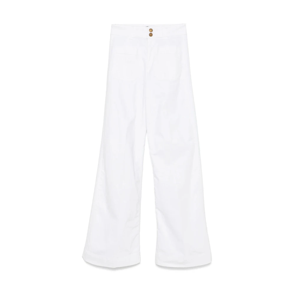 Seafarer Witte Denim Jeans met Zakken White Dames