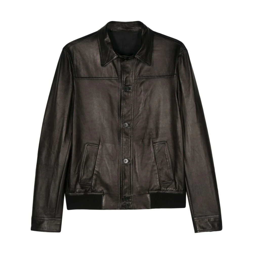 Salvatore Santoro Zwarte Winterjassen Black Heren