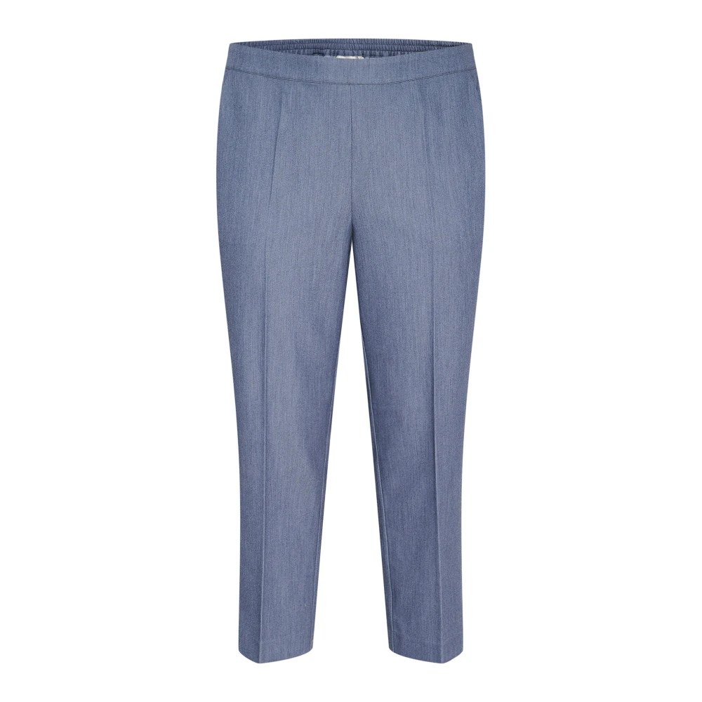 Trousers > Straight Trousers - - Kaffe Curve - Modalova