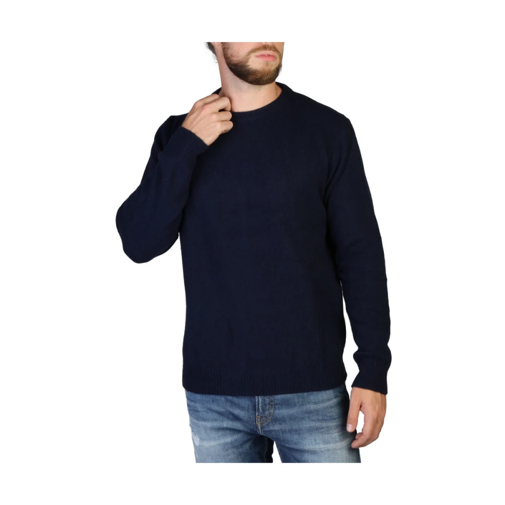 Cashmere Company Herr Cashmere Tröja Blue, Herr