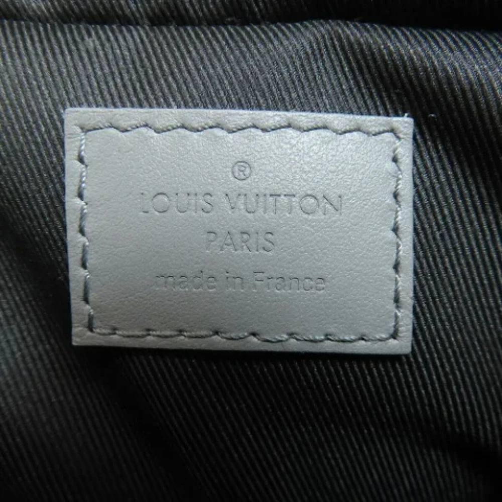 Louis Vuitton Vintage Pre-owned Leather louis-vuitton-bags Gray Heren