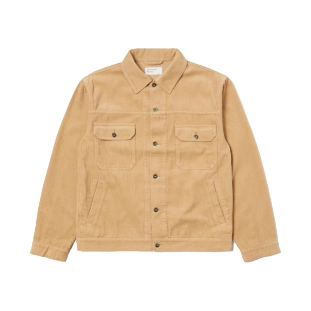 Universal Works Trucker II Jack Beige Heren