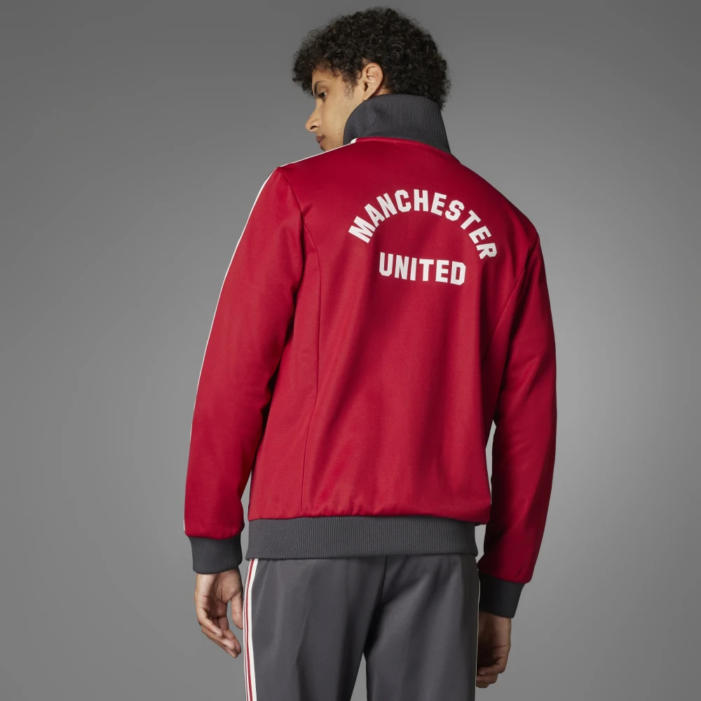 Adidas Beckenbauer Track Top Red Heren