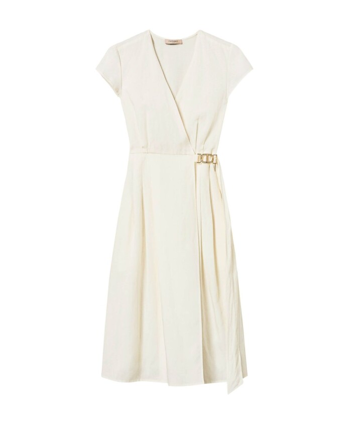 witte-wrap-jurk-met-v-hals