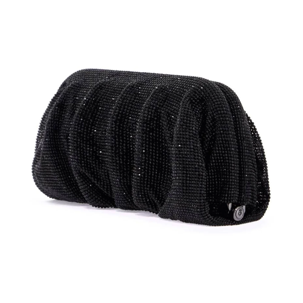 Benedetta Bruzziches Elegante Strass Avondtas Ceremonie Black Dames