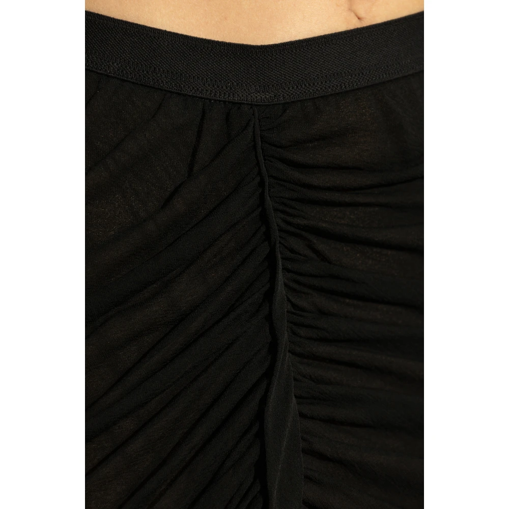 Rick Owens Edfu Rok Black Dames