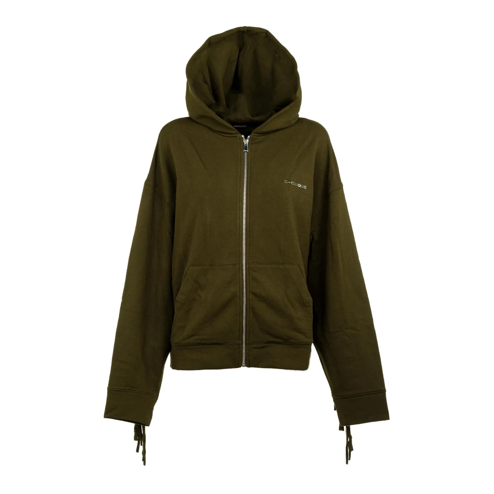 Pinko Dames Sweatshirt Super Soft Garzata Green Dames