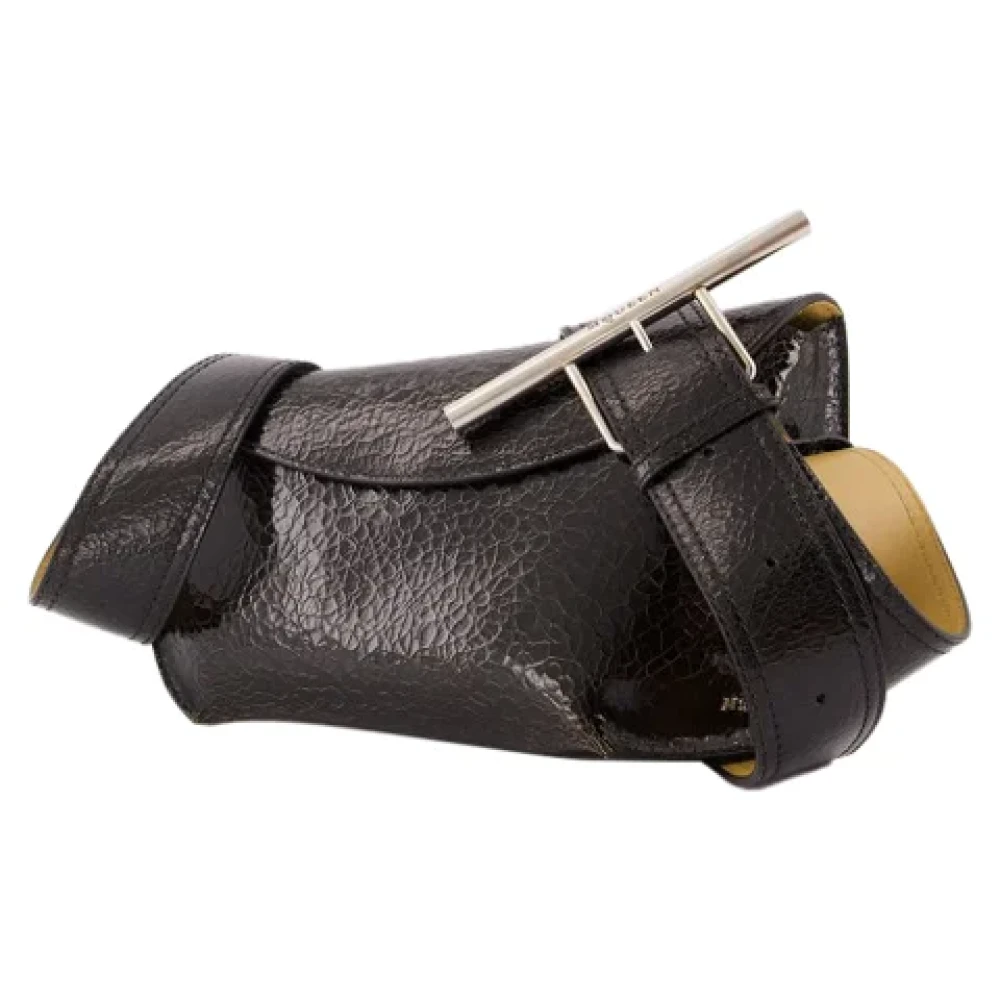 alexander mcqueen Leather handbags Black Dames