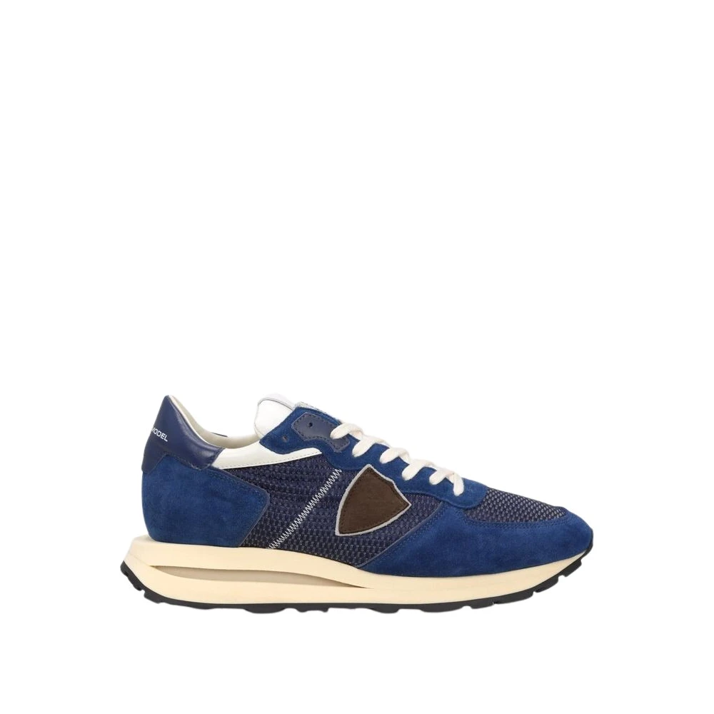 Philippe Model Tropez Haute Low Heren Schoenen Blauw